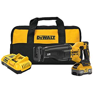 DEWALT XR 20-Volt Max Variable Brushless Cordless Reciprocating Saw w/ Battery & Charger $199 + Free Shipping