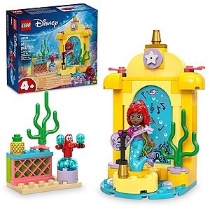 60-Piece Disney's The Little Mermaid LEGO Ariel’s Music Stage 43235 Building Kit $6.39 & More at Kohl's w/ Free Store Pickup