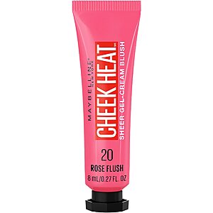 Maybelline New York Cheek Heat Gel-Cream Blush (Rose Flush) $3.80 w/ S&S + Free Shipping w/ Prime or on $35+