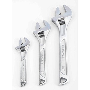 3-Piece Husky Adjustable Wrench Set (6",  8" and 10") $13.95 + Free Shipping