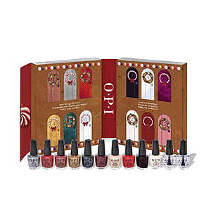 12-Piece 3.75 mL OPI Holiday 2025 Mini Nail Lacquer Polish Advent Calendar $19.95 