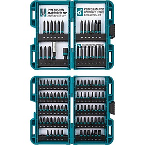 100-Piece Makita ImpactX Driving Bit Set $25 + Free Shipping