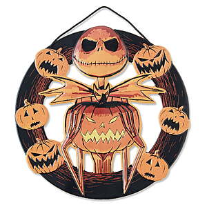 15" The Nightmare Before Christmas Embossed Metal Halloween Wreath (Jack Skellington) $3.72 + Free Shipping w/ Walmart+ or $35+