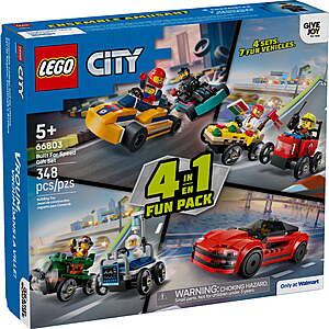LEGO Gift Sets: 4-in-1 City Built for Speed or 2-in-1 Friends Explore Outdoors  & More