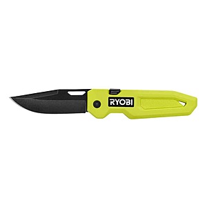 RYOBI Folding Pocket Knife $9.88 + Free Shipping