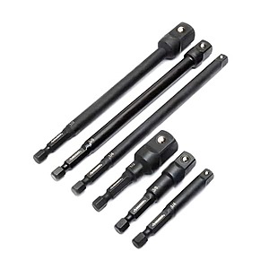 6-Piece Husky 1/4" Drive Impact Driver Socket Adapter Set $7.90 + Free Shipping