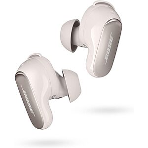 Bose Quietcomfort Ultra Wireless White Noise Cancelling Earbuds (White Smoke) $199 + Free Shipping