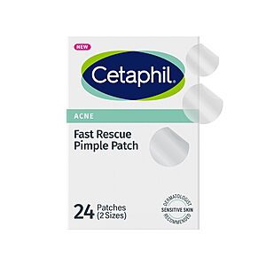 24-Count Cetaphil Acne Fast Rescue Pimple Patches $3.80 w/ Subscribe & Save