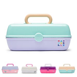 Caboodles Pretty in Petite Makeup Accessories Case (Seafoam Over Lavender) $9.37 & More + Free Shipping w/ Prime or on $35