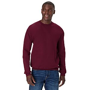 Hanes Men's Ultimate Heavyweight Fleece Sweatshirt (Maroon or Red) $9.20 + Free Shipping w/ Prime or on $35