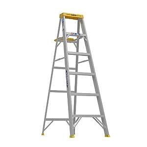 6' Werner Aluminum Step Ladder with 250 lb. Load Capacity $49 at Lowe's w/ Free Store Pickup