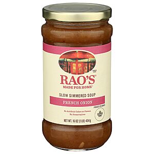 16-oz Rao's Made for Home French Onion Soup  w/ Subscribe & Save