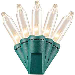 Save 75% on Select Home Accents Holiday X-mas Lights: 300 Clear Incandescent Mini String Lights $2.48 & More at Home Depot w/ Free Store Pickup
