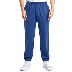 Fruit of the Loom Men's Eversoft Fleece Sweatpants w/ Pockets (Mellow Blue or Black) $7.44 + Free Shipping w/ Prime or on $35+