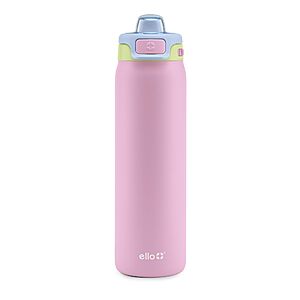 22-Oz Ello Pop & Fill Stainless Steel Water Bottle w/ Quick Fill (Rosy Skyline) $11.80 