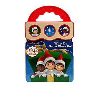 Elf on the Shelf: What Do Scout Elves Do? 3-Button Sound Board Book for Babies and Toddlers $3.84 + Free Shipping w/ Prime or on $35+