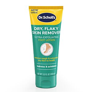 3.5-Ounce Dr. Scholl's Ultra Exfoliating Foot Lotion Cream with Urea for Dry Cracked Feet $2.47 w/ S&S + Free Shipping w/ Prime or on $35+
