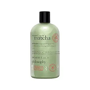 16-Oz philosophy Hydrating Shower Gel,Bubble Bath & Shampoo (Wrapped Up in Matcha) $10.65 w/ Subscribe & Save