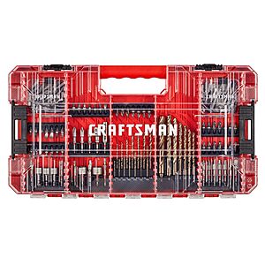 140-Piece CRAFTSMAN Impact Driver Bit $29.98 + Free In-Store Pickup at Lowe's