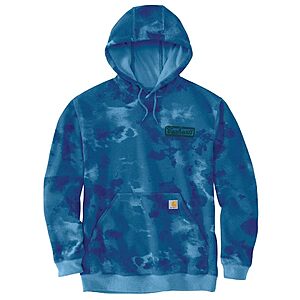 Carhartt Men's Loose Fit Midweight Watercolor Camo Graphic Sweatshirt (Horizon Blue/Greenstone) $41.99 + Free Shipping