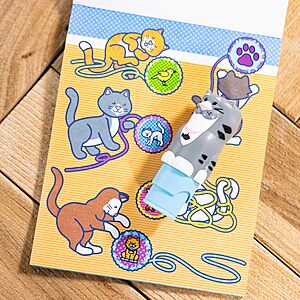 Melissa & Doug Sticker WOW! Activity Pad and Sticker Stamper (Cat) $5.40 + Free Shipping w/ Prime or on $35+
