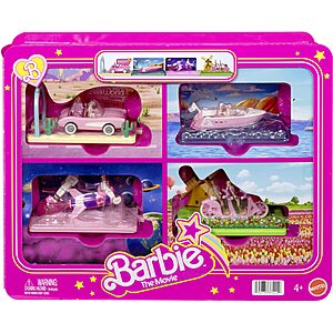 Barbie Mini BarbieLand The Movie Vehicle Collection Toy Set $19 + Free Shipping w/ Prime or on $35+