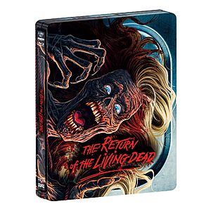The Return of the Living Dead Steelbook 4K Ultra HD $21.99 + Free Shipping w/ Prime or on $35+