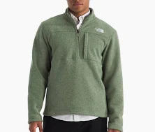 The North Face Men's Gordon Lyons Quarter Zip Jacket (Bark Mist Heather or Sumac Heather) $45 + Free Shipping