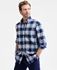 Club Room Men's Regular-Fit Plaid Flannel Shirt (8 Colors) $9.96 + Free Pickup at Macy's or Free Shipping on $39+