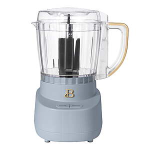 Beautiful by Drew Barrymore 3-Cup Food Chopper (Cornflower Blue) $19.97 + Free S&H w/ Walmart+ or on $35+