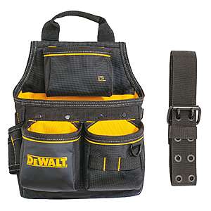 DEWALT 13-Pocket Polyester Carpenter Tool Pouch $26.98 + Free In-Store Pickup at Lowe's
