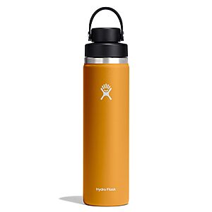 24-Oz Hydro Flask Wide Mouth Water Bottle + Chug Cap (Fossil or White) $19.98 + Free Shipping w/ Prime or on $35+