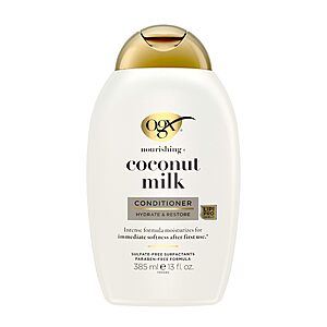 13-Oz OGX Nourishing + Coconut Milk Hydrating Hair Conditioner $3.70 w/ S&S
