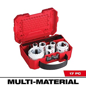17-Piece Milwaukee Hole Dozer Bi-Metal Hole Saw Set $56.77 + Free Shipping