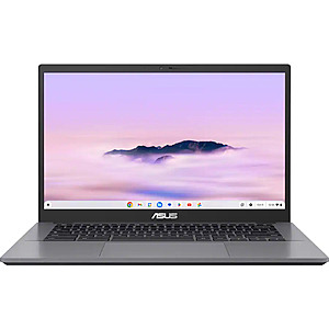 ASUS - CX34 14" FHD Chromebook Plus Laptop with Google AI - Intel Core i5 - 8GB Memory - 128GB SSD - Rock Grey $349 + Free Shipping