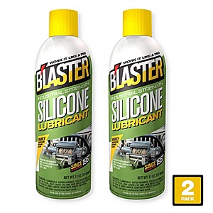 2-Pk 11-Oz Blaster Industrial Strength Silicone Lubricant Spray $6.65 w/ Subscribe + Free S&H