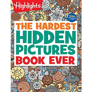 144-Page Highlights The Hardest Hidden Pictures Book Ever (Paperback) $5.40 