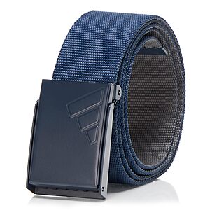 adidas Men's Reversible Web Golf Belt (Navy/Grey) $11.79 + Free Shipping w/ Prime or on $35+