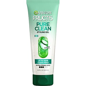 6.8-Oz Garnier Fructis Style Pure Clean Styling Gel $2.55 w/ S&S