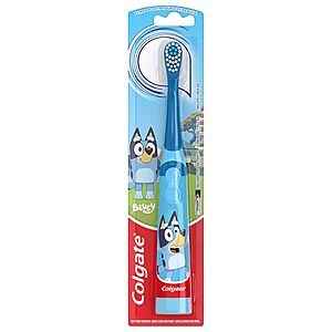Select Accounts: Colgate Kids' Battery Powered Toothbrush (Bluey, Extra Soft) $2.70 w/ S&amp;S