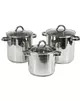 3-Piece Sedona Kitchen Stainless Steel Stock Pot Set $38.59 & More + Free Pickup at Macy's or Free Shipping on $39+