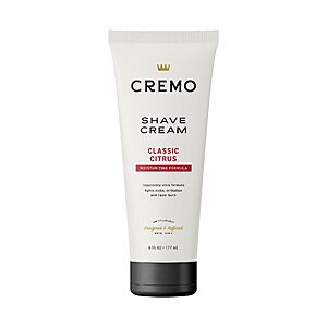 6-Fl Oz Cremo Original Shave Cream $4.90 + Free Shipping w/ Prime or on $35+