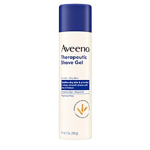 7-Ounce Aveeno Therapeutic Shave Gel (Fragrance-Free) w/ S&S + Free Shipping w/ Prime or on +