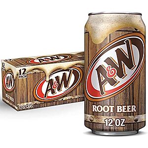 12-Pk 12-Oz A&W Root Beer Soda $5 