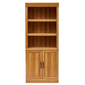 5-Shelf Better Homes & Gardens Glendale Bookcase (Light Honey) $82 + Free S&H