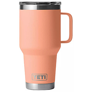 30-Oz YETI Rambler Travel Mug w/ Stronghold Lid (Lowcountry Peach) $20.70 + Free Pickup