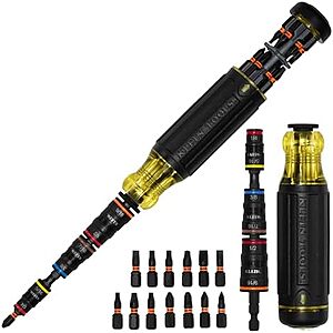 Klein Tools 20-in-1 Multi-Bit Impact Rated Sockets & Screwdriver Tool $26.98 + Free Shipping w/ Prime or on $35+