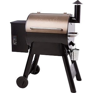 Traeger Pro Series 22-Pellet Grill & Smoker (Bronze) $390 + Free S&H