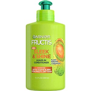 10.2-Oz Garnier Fructis Sleek & Shine Leave-In Conditioning Cream w/ Plant Keratin & Argan Oil $2.75 w/ S&S + Free Shipping w/ Prime or on $35+