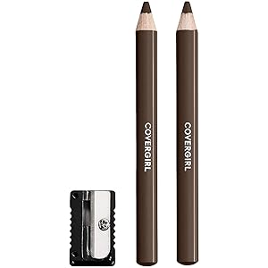 COVERGIRL Easy Breezy Brow Fill + Define Brow Pencil w/ Sharpener (Rich Brown) $2.16 w/ S&S + Free Shipping w/ Prime or on $35+